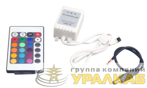 Контроллер RGB ZC-1000RC 12В 3х2А=72Вт (IR) JazzWay 