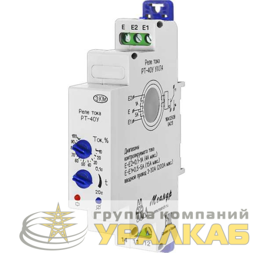 Реле контроля переменного тока РТ-40У УХЛ4 Меандр 
