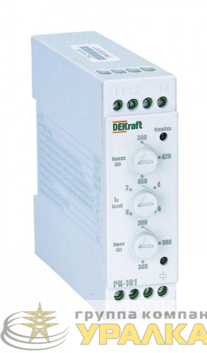 Реле контроля фаз РК-101 380В тип 02 DEKraft 