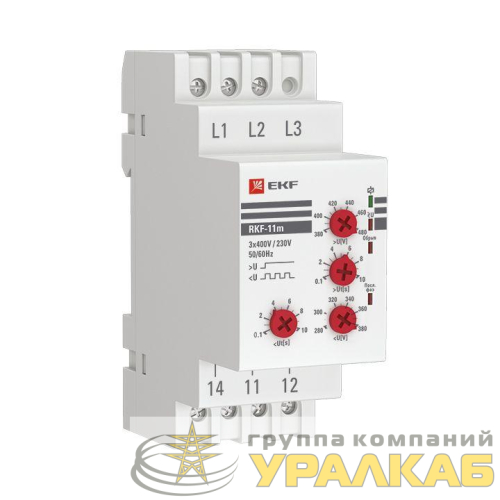 Реле контроля фаз RKF-11m PROxima EKF 
