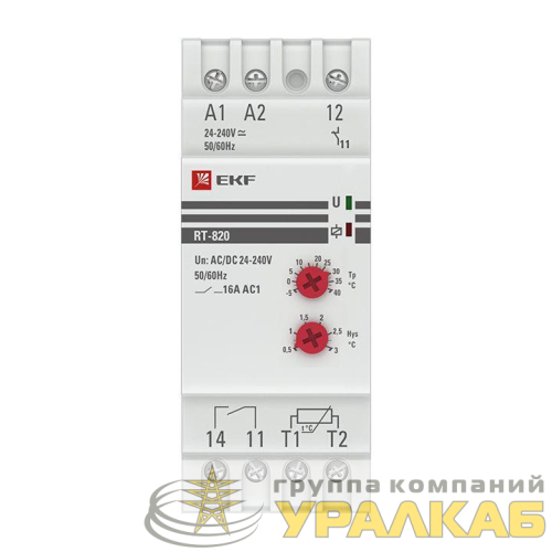 Реле температуры  EKF 
