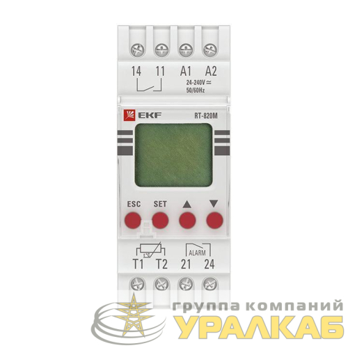 Реле температуры с дисплеем  (-25....+130 С) PROxima EKF 