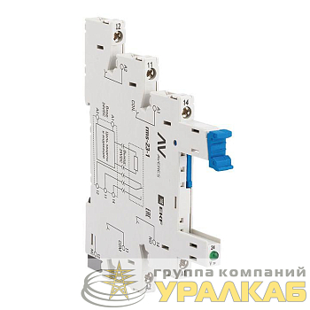 Разъем для реле РM slim 23/1 AVERES EKF 