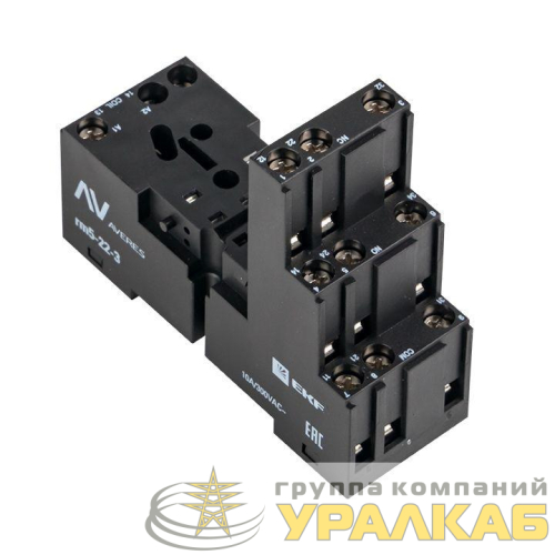 Разъем для реле РМ5 22/3 AVERES EKF 