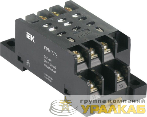 Разъем модульный РРМ78/3(PYF11A) для РЭК78/3(MY3) IEK 
