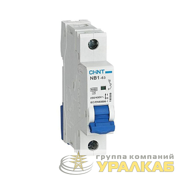 Выключатель автоматический модульный 1п C 6А 6кА NB1-63 (R) CHINT 
