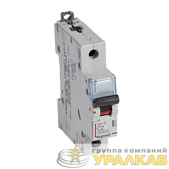 Выключатель автоматический модульный 1п C 2А 6кА DX3-E 6000 1мод. 230/400В Leg 
