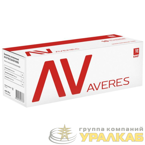 Выключатель автоматический модульный 1п C 16А 6кА AV-6 AVERES EKF 