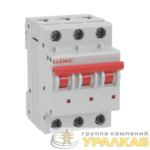Выключатель автоматический модульный 3п C 16А 6кА MD63 YON 