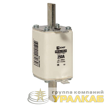 Вставка плавкая ППН-35 250/250А габарит 1 PROxima EKF 
