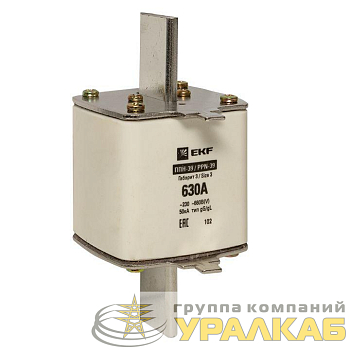 Вставка плавкая ППН-39 630/630А габарит 3 PROxima EKF 