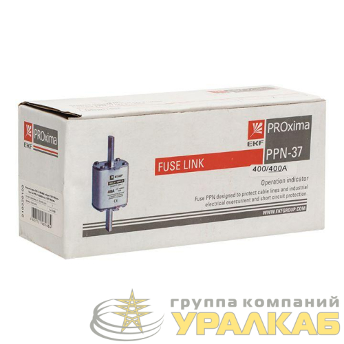 Вставка плавкая ППН-37 400/400А габарит 2 PROxima EKF 