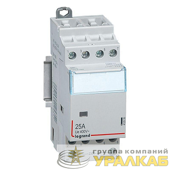 Контактор мод. 25А/4п 4НО 230В CX3 Leg 