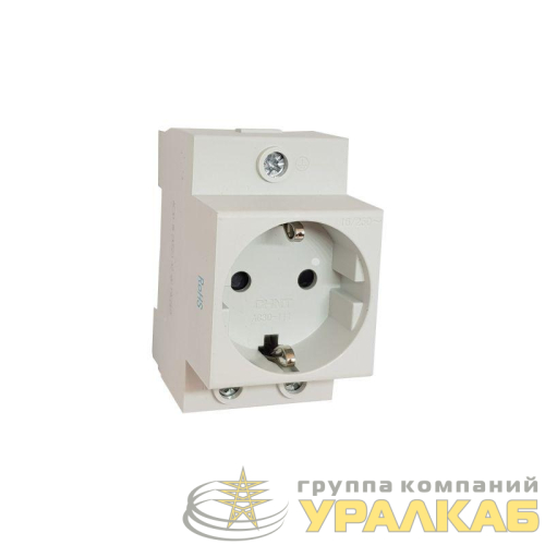 Розетка AC 30-111 с заземл. контактом на DIN-рейку (R) CHINT 