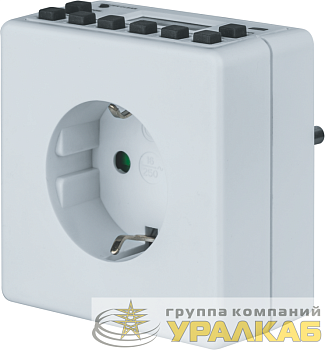 Таймер 61 556 NTR-E-S02-WH розет. электрон. Navigator 