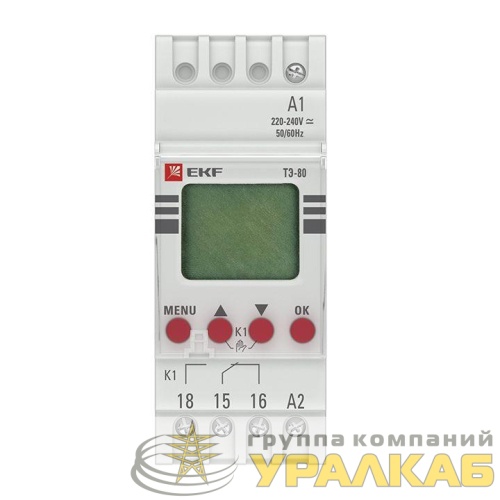 Таймер электронный ТЭ-80 PROxima EKF 