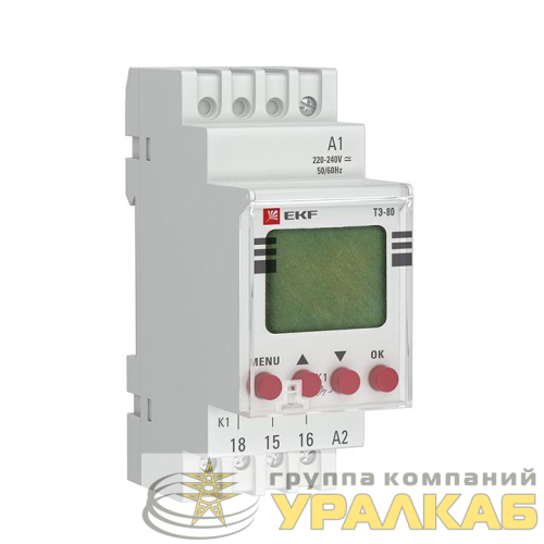 Таймер электронный ТЭ-80 PROxima EKF 