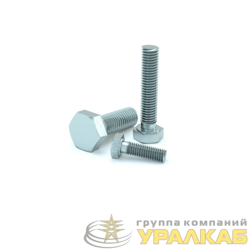 Болт с шестигранной головкой М8х50 DIN 933 BT8-50 сталь (уп.50шт) КМ 