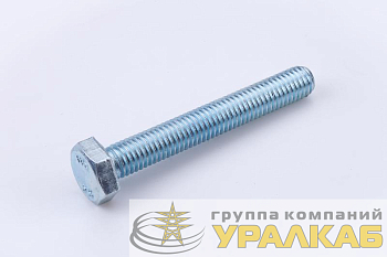 Болт с шестигранной головкой М10х50 DIN 933 класс прочн. 5.8 оцинк. пакет (уп.20шт) СТРОЙМЕТИЗ 