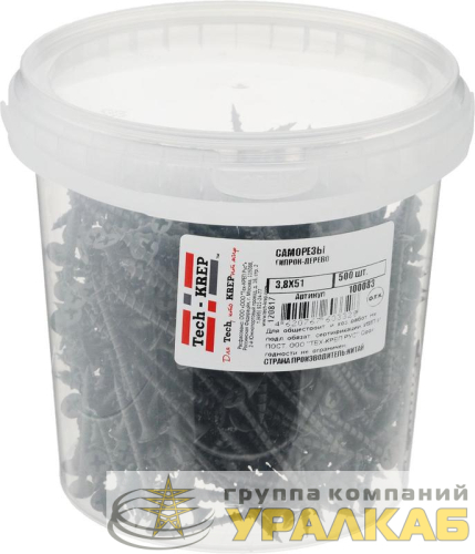 Саморез ШСГД 3.8х51 (уп.500шт) Tech-KREP 