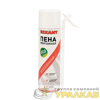 Пена монтажная всесезонная с трубочкой 40л eco Rexant 