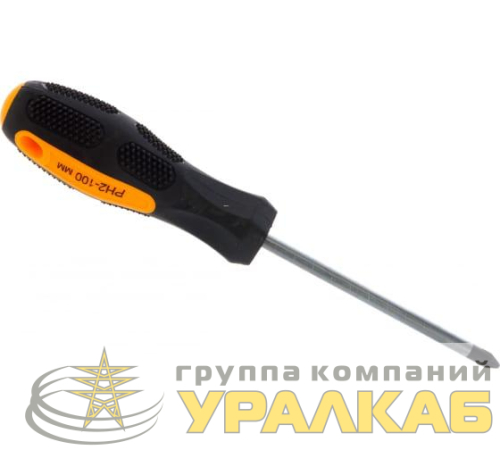Отвертка крестовая PH2 100мм Вихрь 
