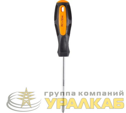Отвертка крестовая PH1 100мм Вихрь 