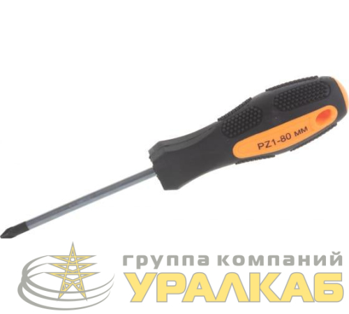Отвертка крестовая PZ1 80мм Вихрь 
