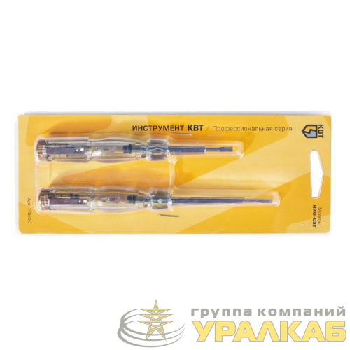 Набор отверток индикаторных НИО-02Т КВТ 