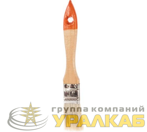 Кисть СТАНДАРТ 25мм 1дюйм. натур. щетина Вихрь 