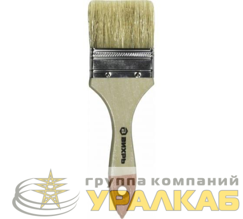 Кисть СТАНДАРТ 75мм 3дюйм. натур. щетина Вихрь 