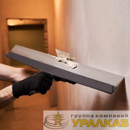 Шпатель фасадный 600мм нержавеющая сталь пластмас. ручка Rexant 