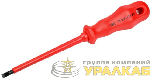 Отвертка диэлектрическая шлицевая SL5.5х125 K2 1000В ARMA2L 3 IEK 
