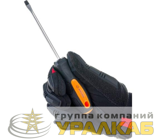 Отвертка шлицевая SL5 100мм Вихрь 