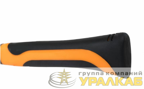 Молоток 800г квадр. боек фиберглассовая двухкомпонентная ручка Вихрь 