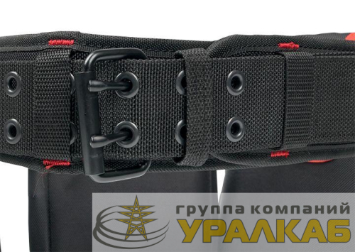 Сумка-пояс двухсекционная усиленная с двухшпеньковым ремнем С-12 Master EKF 