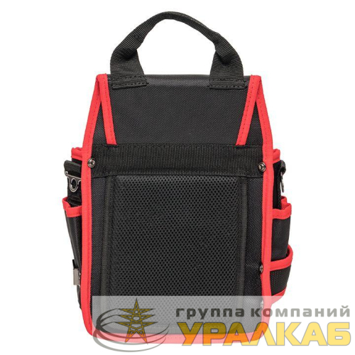 Сумка монтажника поясная с крышкой и ремнем С-14 EKF 