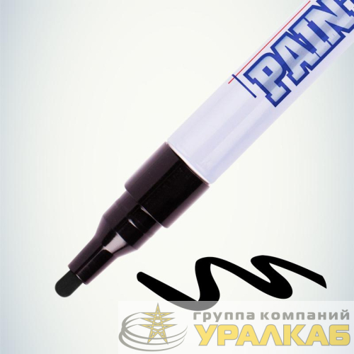 Маркер-краска Slim 2мм нитро-основа черн. MunHwa 