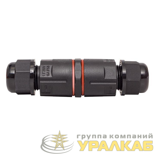 Коннектор кабельный I-образ. СМК 3PIN IP68 FreeTools PROxima EKF 