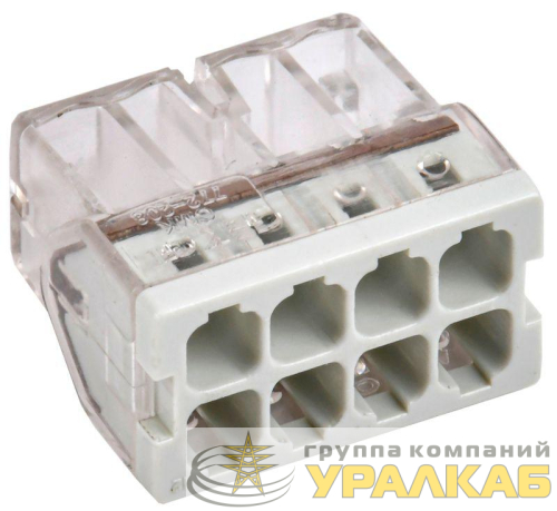 Клемма строительно-монтажная СМК 772-208 (уп.4шт) IEK 