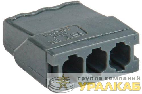 Клемма строительно-монтажная СМК 772-243 с пастой IEK 
