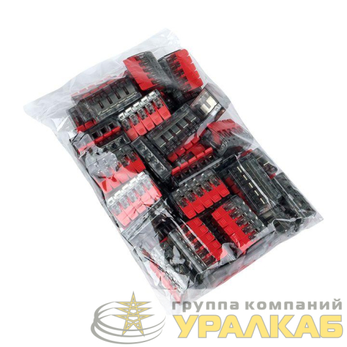 Клемма строительно-монтажная СМК 221-415 5-проводная 0.2-4кв.мм (уп.50шт) PROxima EKF 