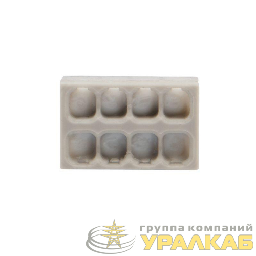 Экспресс-клемма строительно-монтажная СМК 2273-248 8-проводная 0.5-2.5кв.мм с пастой (уп.50шт) Rexant 