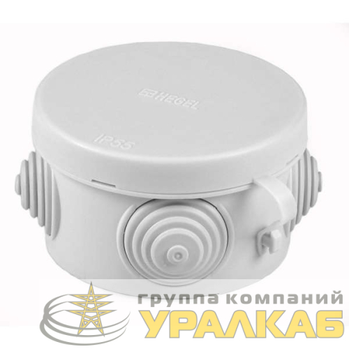 Коробка распределительная ОП 65х40мм IP55 HEGEL 