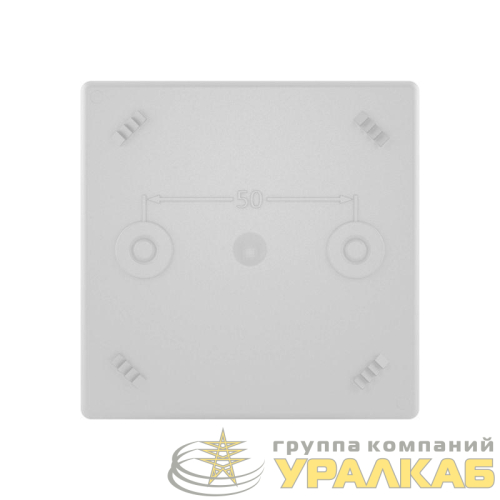 Коробка распределительная ОП 80х80х40мм IP44 6 каб. ввод DKC 