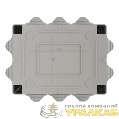 Коробка распределительная ОП 190х140х70мм IP55 10 каб. ввод DKC 