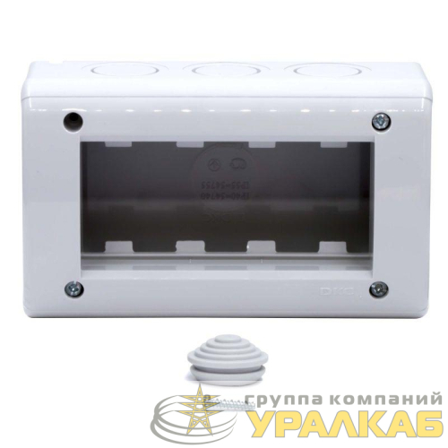 Коробка установочная под VIVA 4 мод. настен. IP40 DKC 
