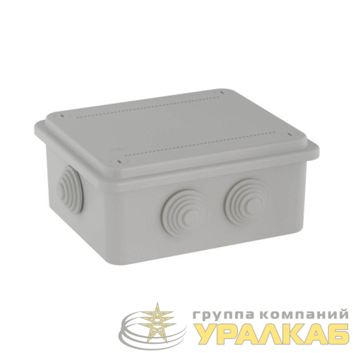 Коробка распределительная ОП 120х80х50мм IP55 6 каб. ввод DKC 