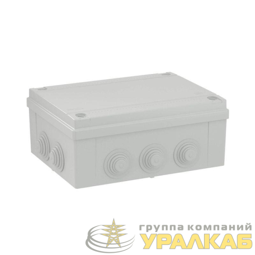 Коробка распределительная ОП 300х220х120мм IP55 10 каб. ввод DKC 