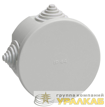 Коробка распаячная ОП 75х40 IP44 KM41237 (4 каб.ввод.) IEK 